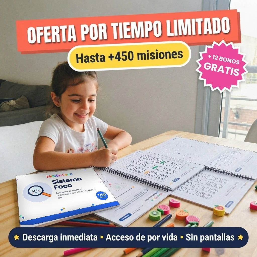 Oferta por tiempo limitado: hasta +450 misiones + 12 bonos gratis
