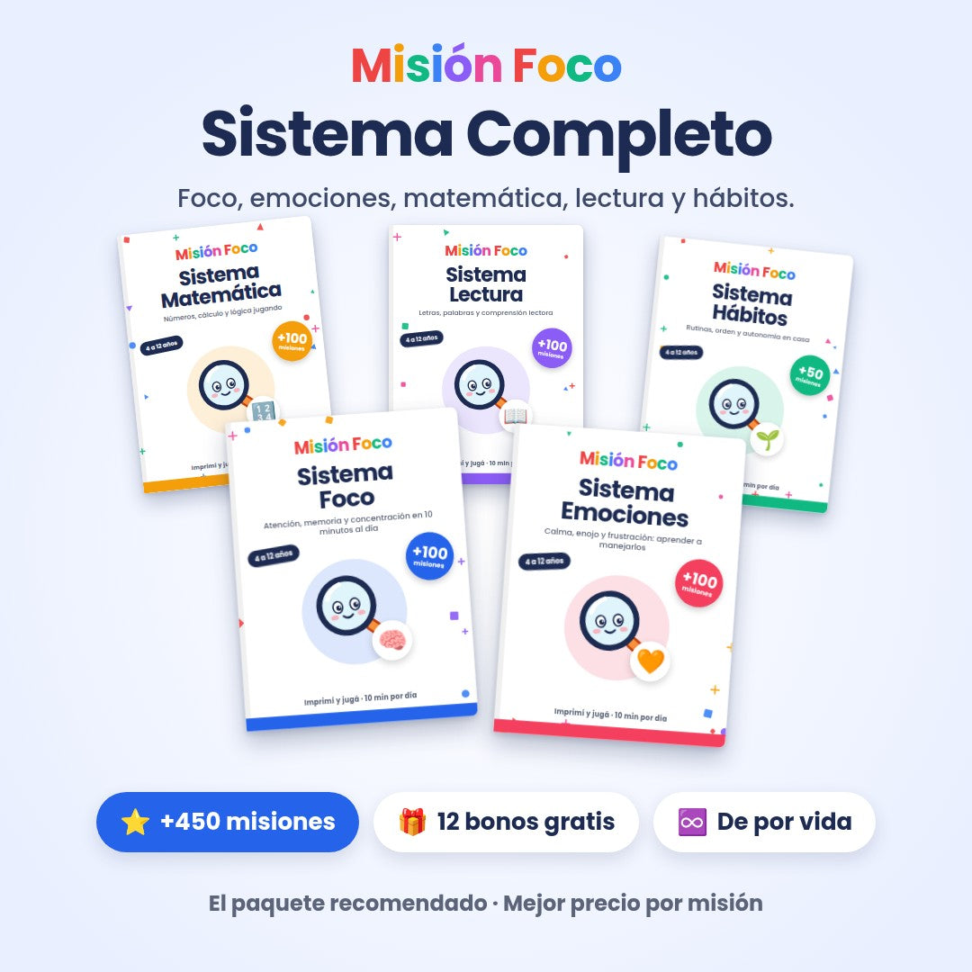 Sistema Completo: los 5 sistemas