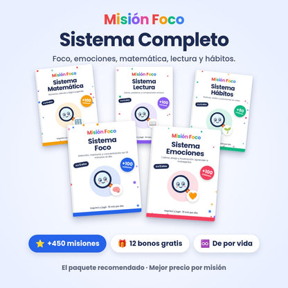 Sistema Completo: los 5 sistemas