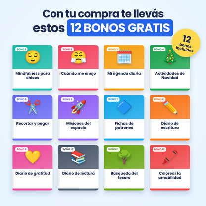 12 bonos gratis