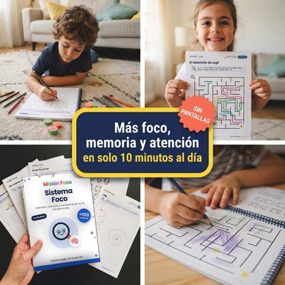 Más foco, memoria y atención en 10 minutos al día